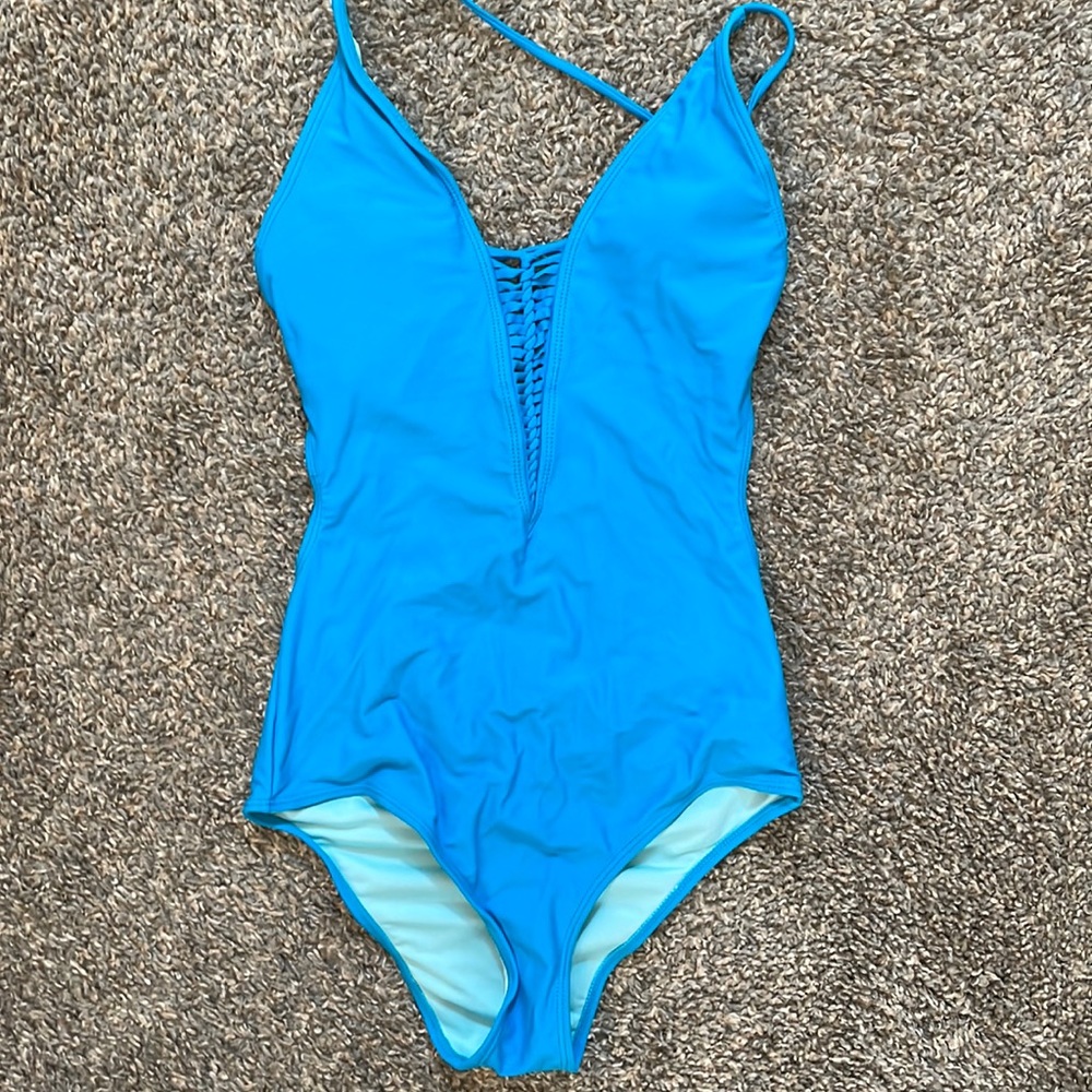 Open back bathing suit